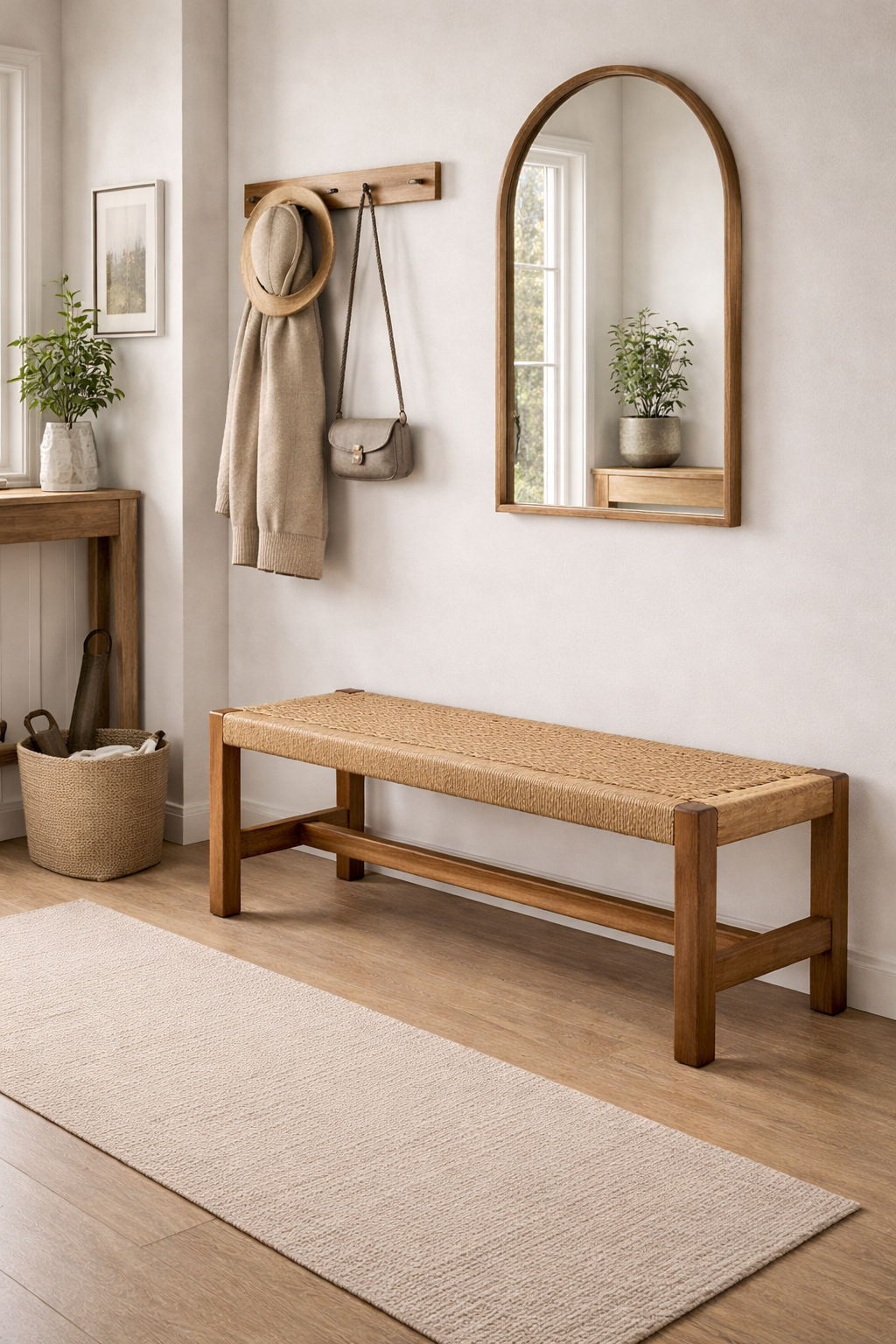 Öz Masif Örgü Bench - Görsel 3